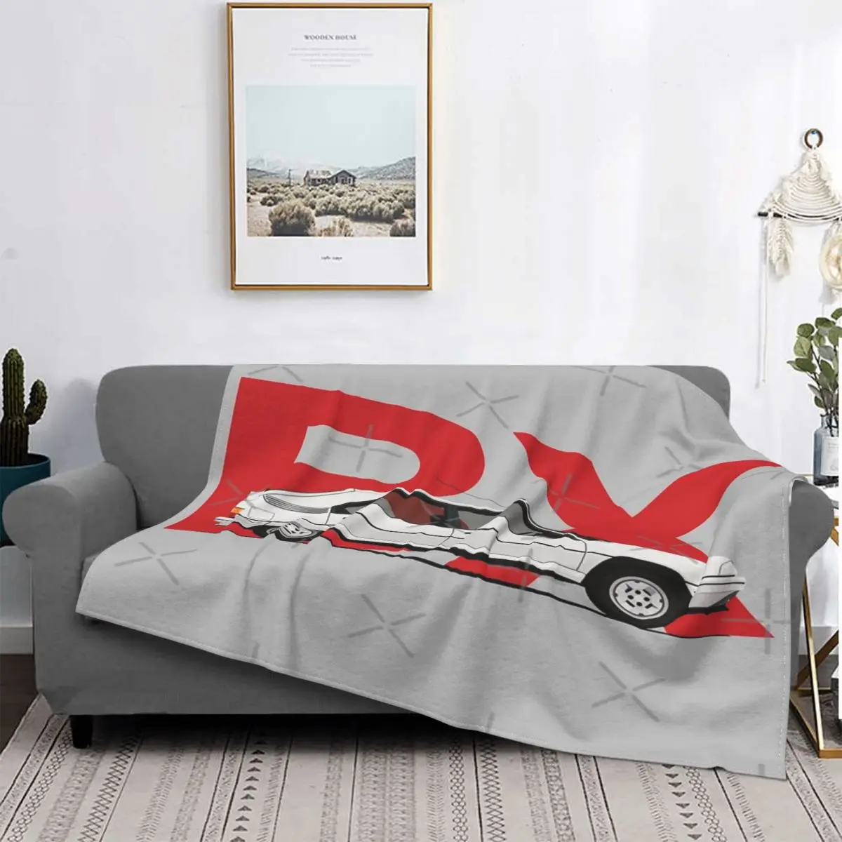 

Manta de texto para cama, edredón a cuadros, colcha doble para bebé, vista lateral, color blanco, 150