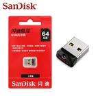 USB 3. 0 SanDisk CZ33 USB флеш-накопитель 16 ГБ 32 ГБ высокоскоростной мини U-диск карта памяти 64 Гб USB флеш-накопитель