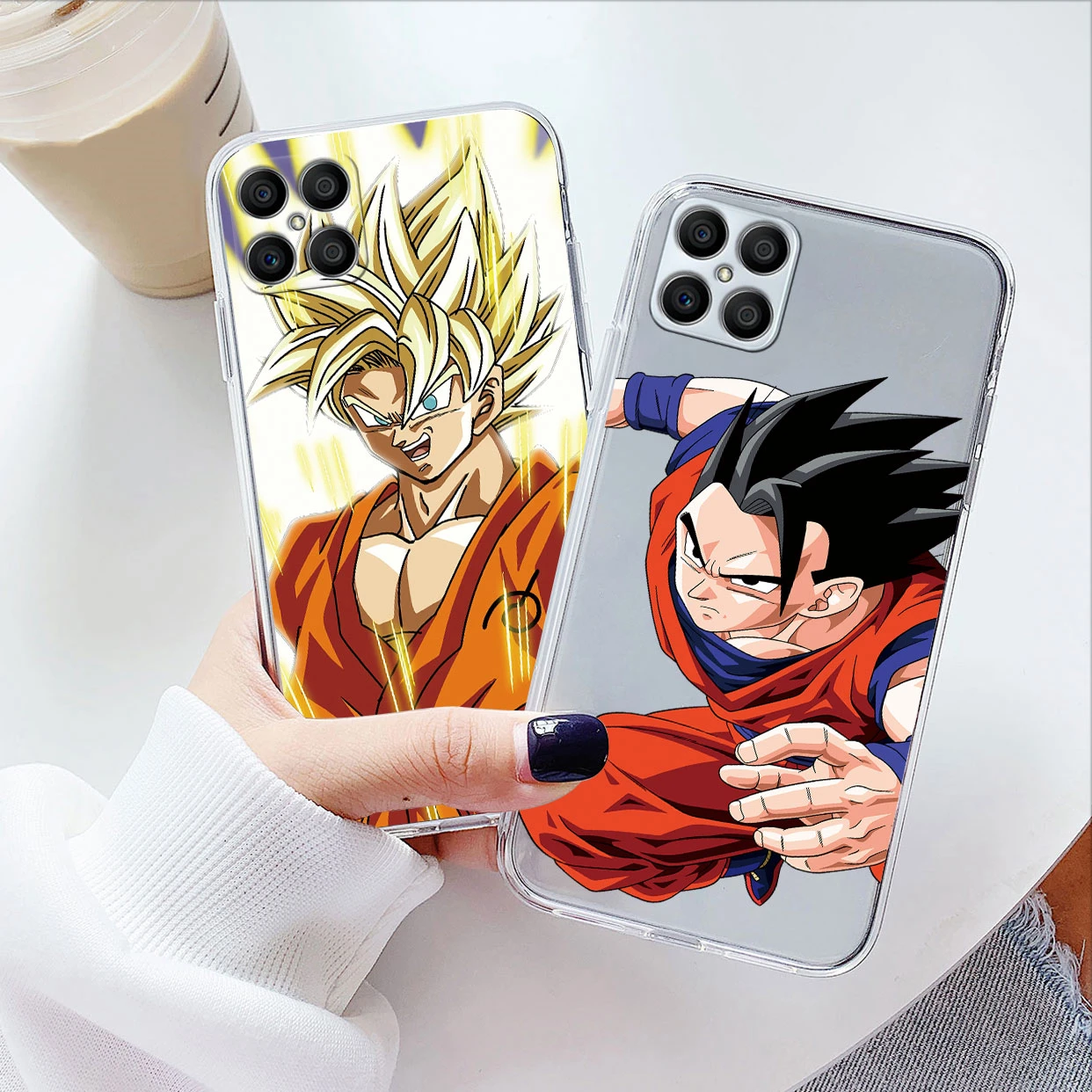 Anime Soft Silicone Case For Honor X8 4G X 8 5G X6 Dragons-Balls Son-Gokus Funda Soft Bags Clear For Honor X 6 HonorX6 Bumper