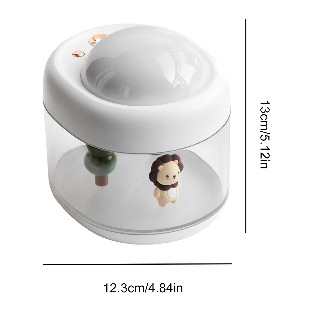 Прохладный увлажнитель тумана со звездным проектором и ночником воздуха для