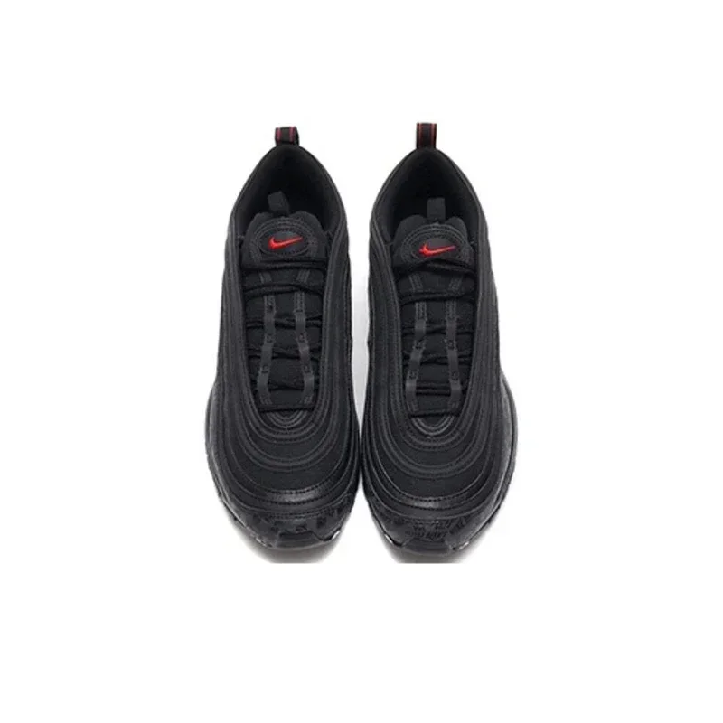 Оригинальные мужские и женские кроссовки Nike Air Max 97 Black Bullet дышащие спортивные