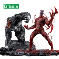 original kotobukiya artfx marvel spider man 110 venom massacre carnage renewal edition action figure model collectible toys