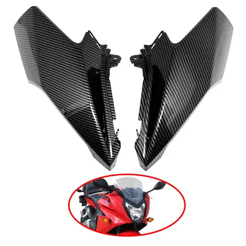 Передняя боковая фара CBR650F для мотоцикла, обтекатель фар для HONDA CBR 650F 2014 2015 2016 2017 2018 из углеродного волокна