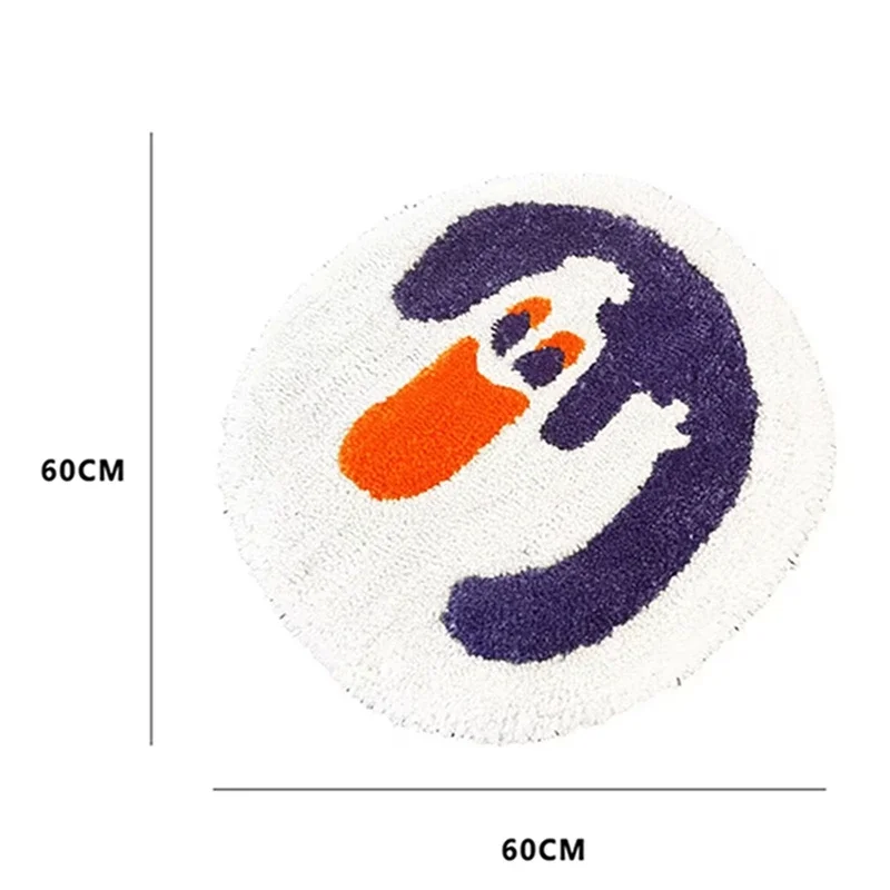 Ковер На Хэллоуин Мультфильм Тыква призрак Кошка дверной коврик нескользящий