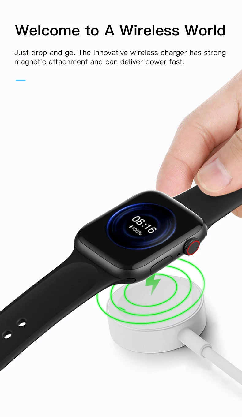 50 шт./лот CT7 Смарт-часы 2022 Беспроводная зарядка Bluetooth звонки часы мужские женские