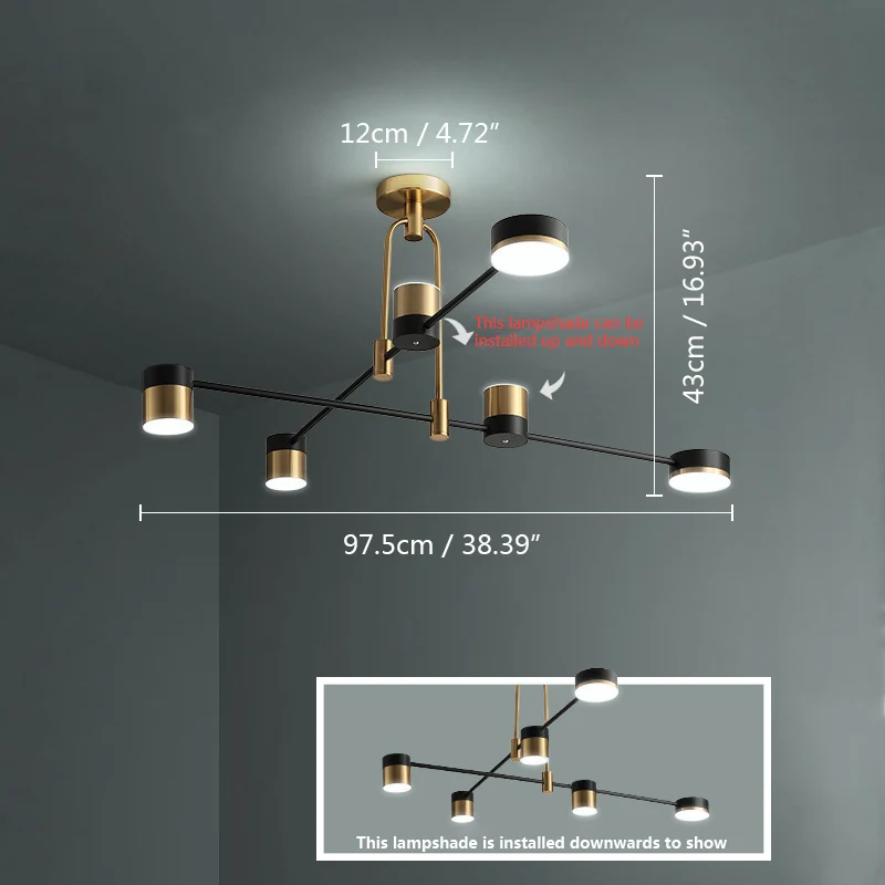 

Artpad потолочная люстра LED