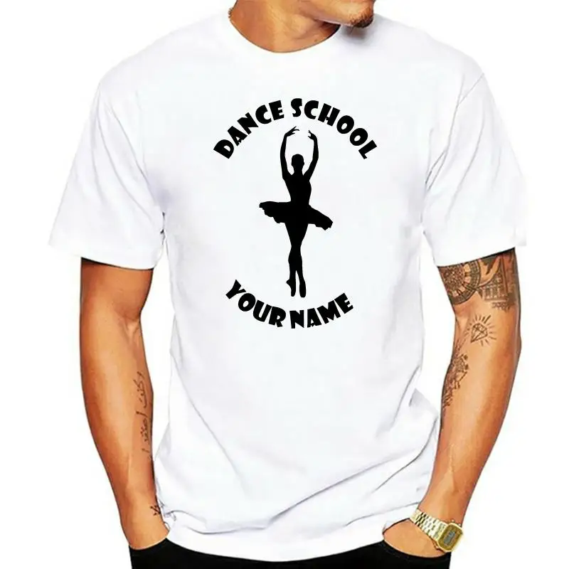 Футболка Балерина персонализированная балетная рубашка футболка для танцора