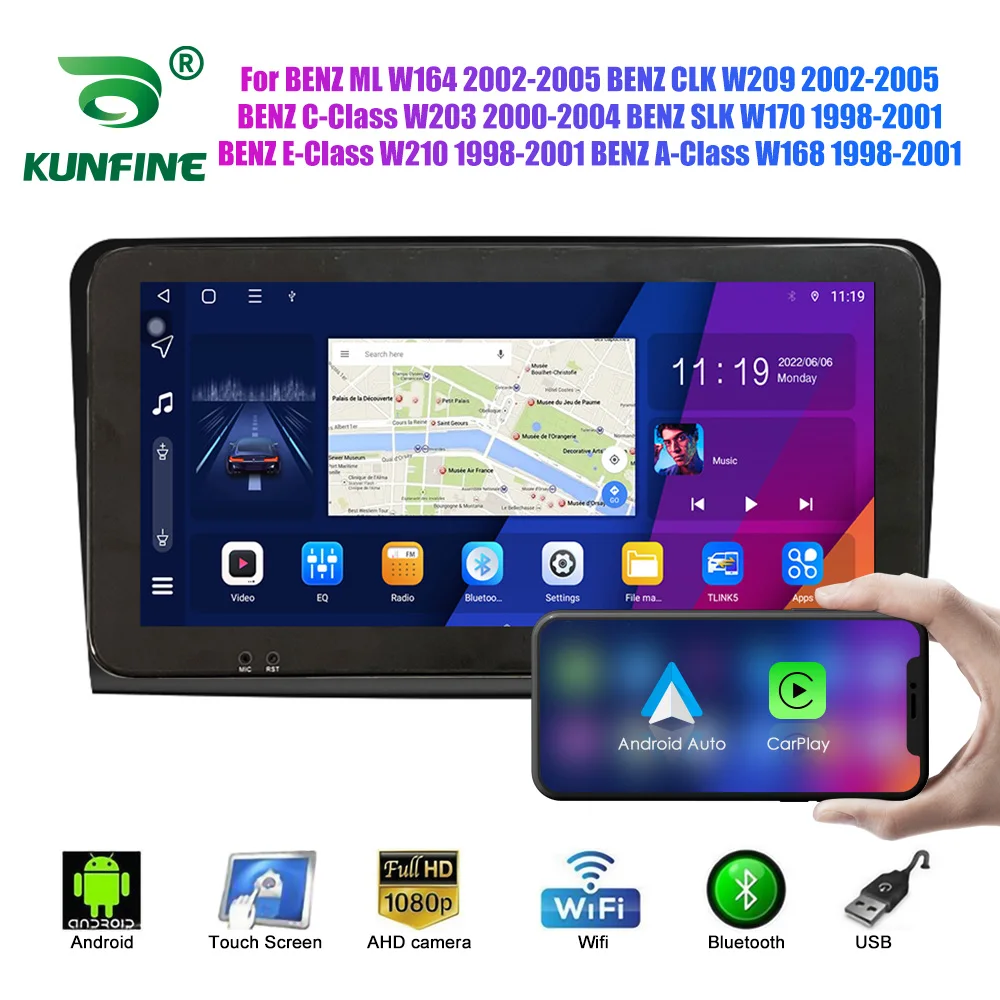 

10.33Inch Car Radio For BENZ ML W164 CLK W209 SLK W170 2Din Android Octa Core Car Stereo DVD GPS Navi Player QLED Screen Carplay