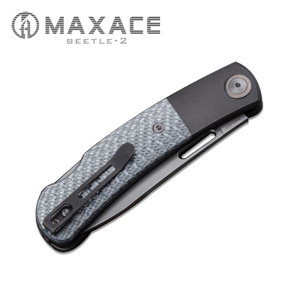 Maxace Beetle-2 0 CPM-MAGNACUT складной нож с костной инкрустацией тактический для выживания