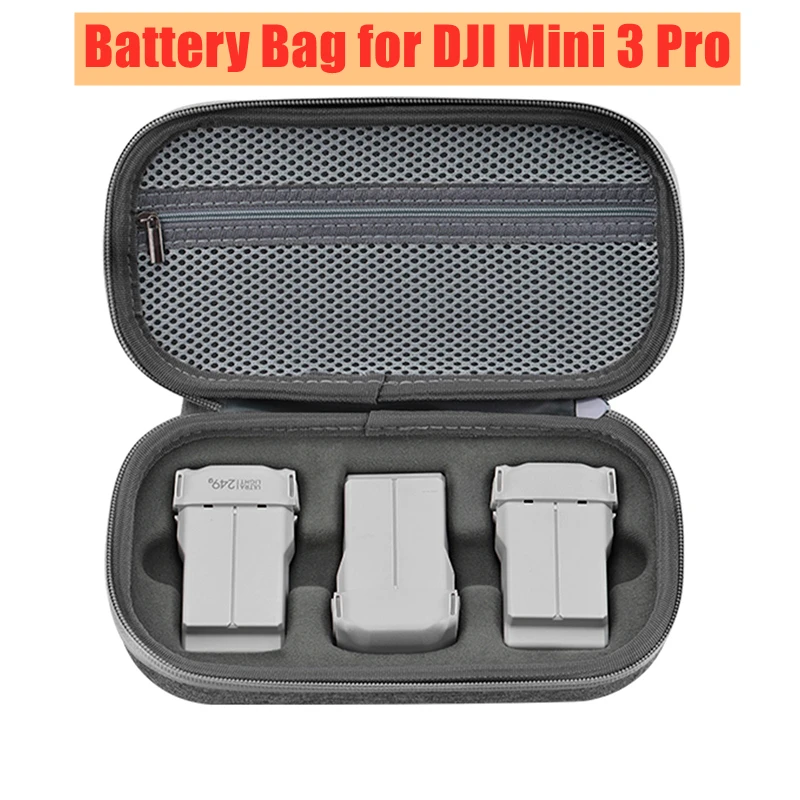 

Battery Storage Bag Carrying Case for DJI Mini 3 Pro Portable Handbag Batteries Drone Accessories