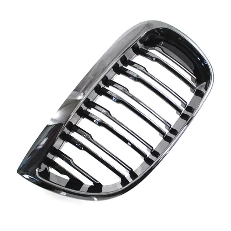 Глянцевая черная решетка для BMW 1 серии E81 E87 2004-2011 передний бампер автомобиля