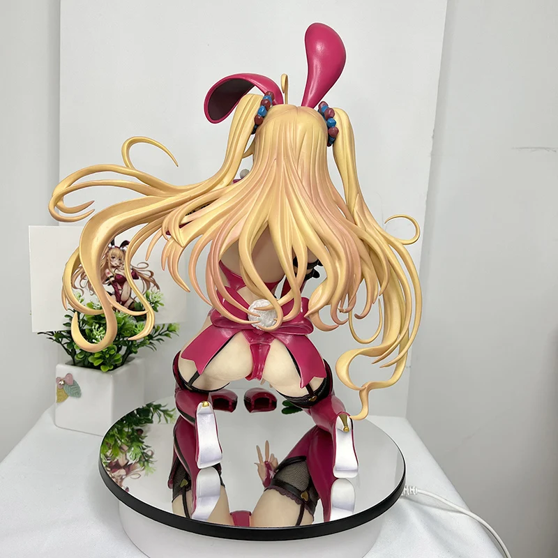 35cm Native BINDing Caroline Lily Anime Figure Bunny Girl 1/4 PVC Sexy Action Adult Collection Doll Toys |