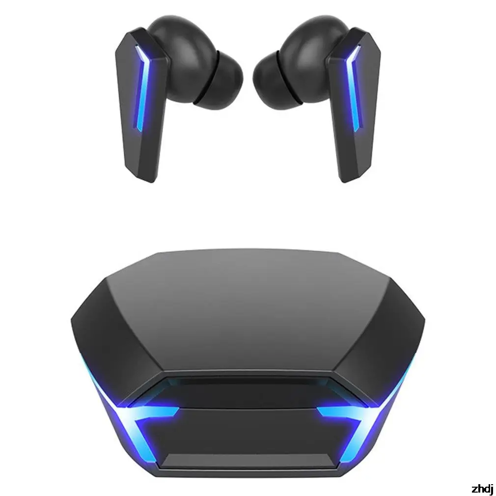 

Gaming Headsets 40ms Low Latency TWS Bluetooth-compatible 5.1 Headphone Sports Waterproof Earphone Noise Cancelling Earbuds Game