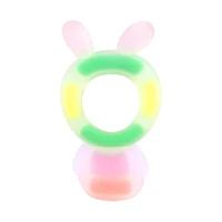 silicone baby teething toys bearbunny baby teething toys soothe babies gums 2 in 1 soft baby toothbrush teething toys
