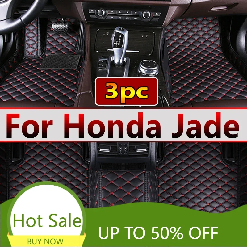 Автомобильные коврики для Honda Jade FR4 FR5 2013 ~ 2020 роскошный кожаный ковер