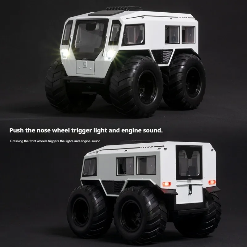 Новая вездеходная внедорожная модель автомобиля из сплава Sherp 1:24 крутые световые