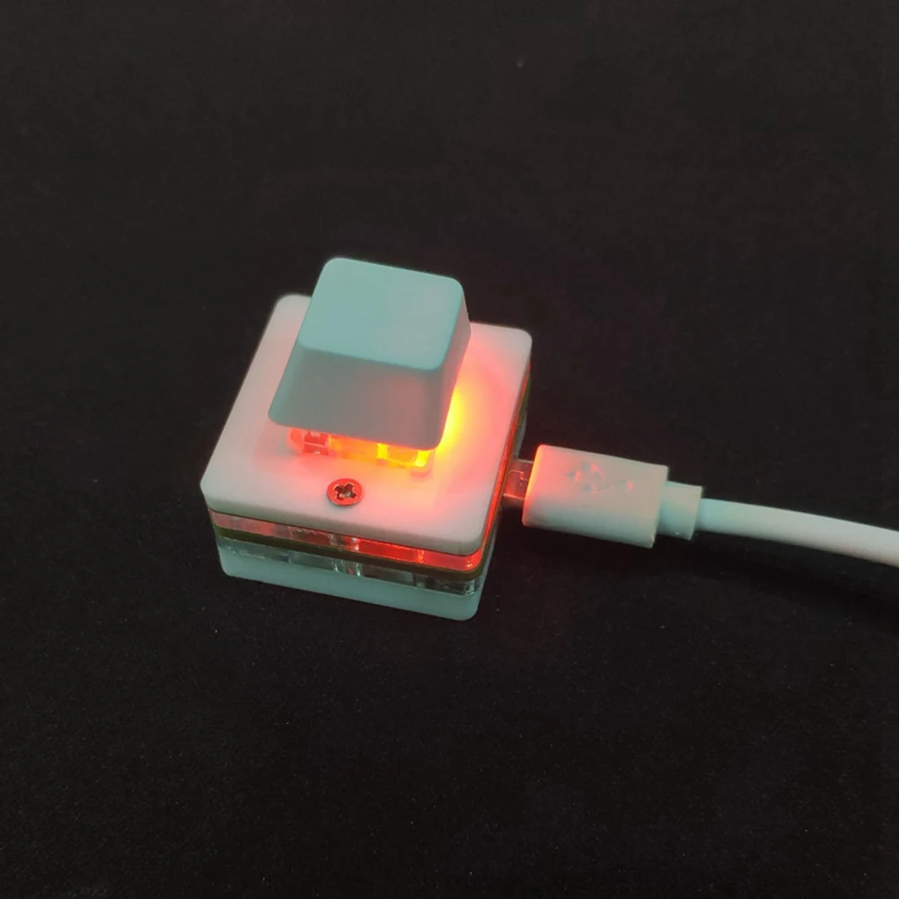RGB Mini 1-клавишная игровая клавиатура OSU для рисования Photoshop программирование