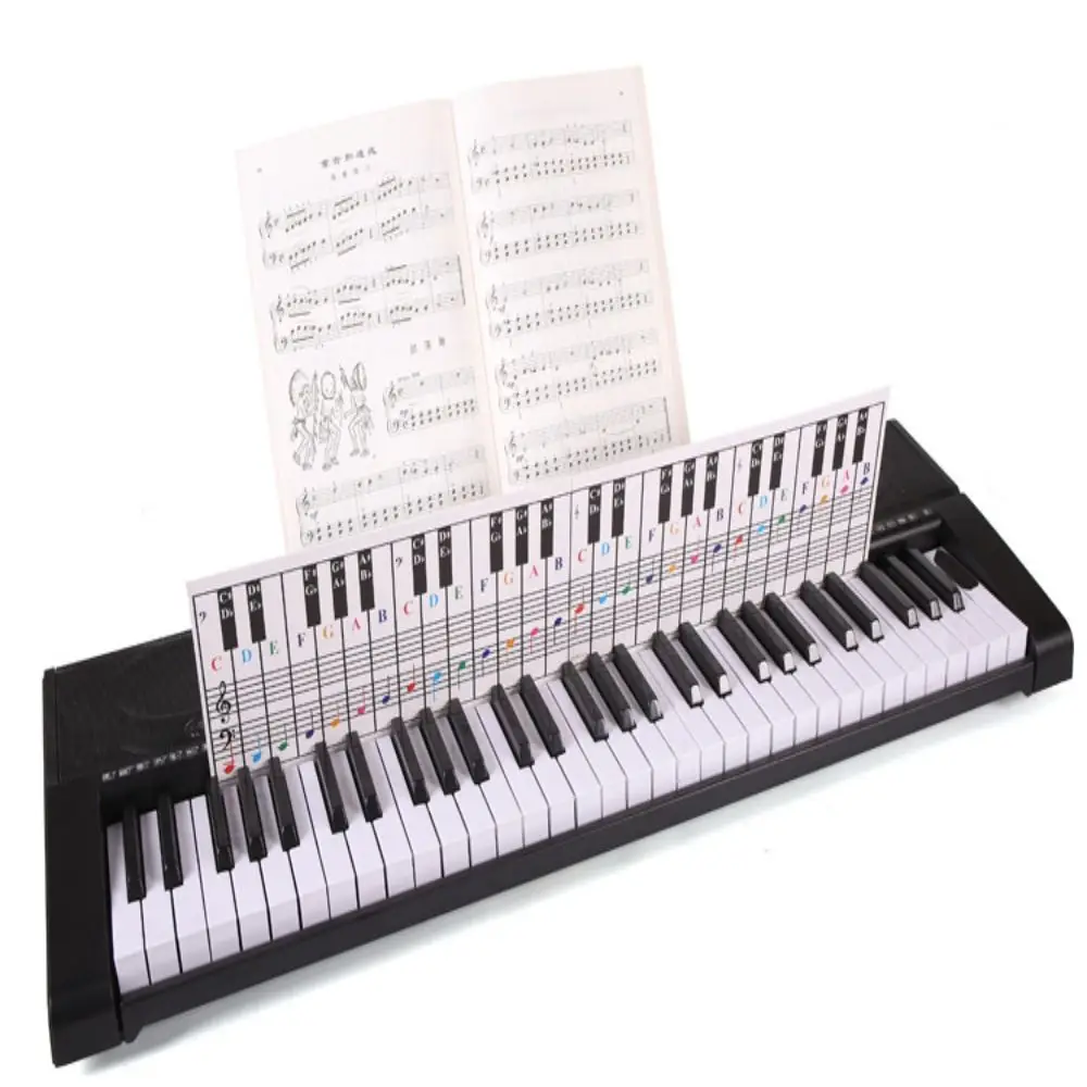 61/88 клавиш таблица аккордов для фортепиано съемная подарочная клавиатура
