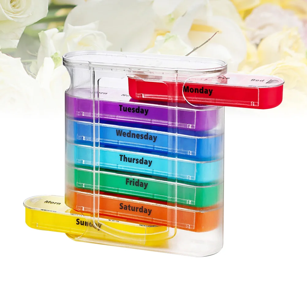 

Органайзер на 28 недель, пластиковый контейнер для хранения лекарств