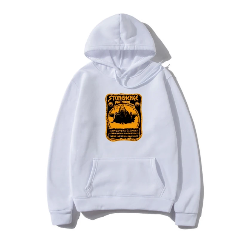 

Stonehenge Festival Outerwear 1974 Psychedelic Rock Hawkwind Eloy Ozric Tentacles Warm Outerwear Free Shipping