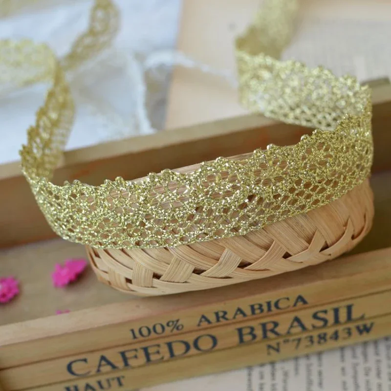 Кружевная ткань с вышивкой из полиэстера одежда ручной работы сделай сам серебро