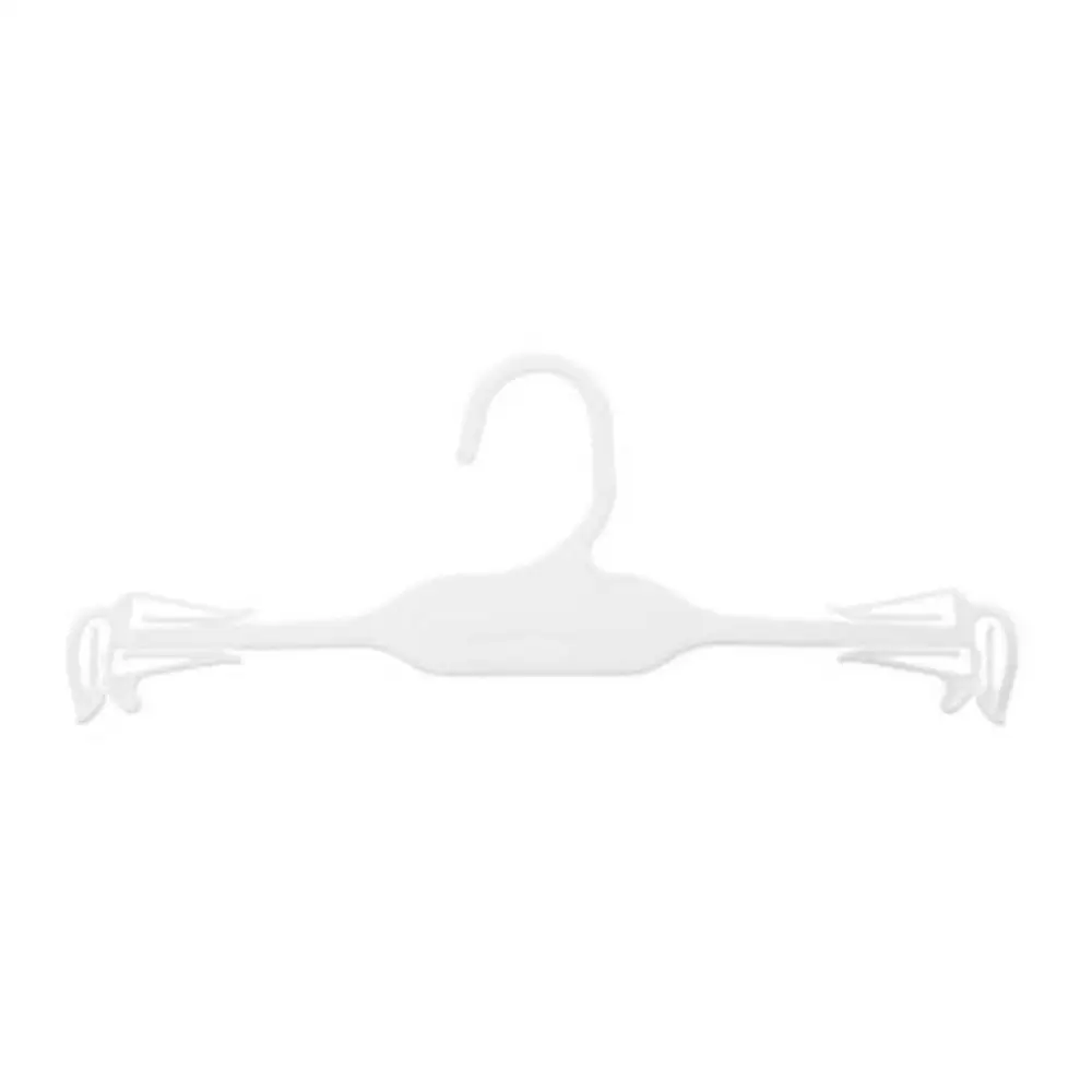 

Plastic 10Pcs Clothes Bra Underwear Hanger Wardrobe Closet Drying Rack Organizer