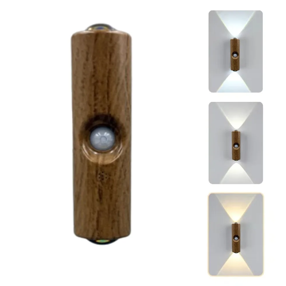 Беспроводной сенсорный ночник, 3/7 цветов, меняющийся, портативный настенный светодиодный светильник, зарядка через USB, датчик движения, светодиодный светильник для шкафа, шкафа