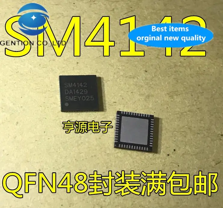 

10pcs 100% orginal new SM4142 SM4142A QFN-48 LCD IC