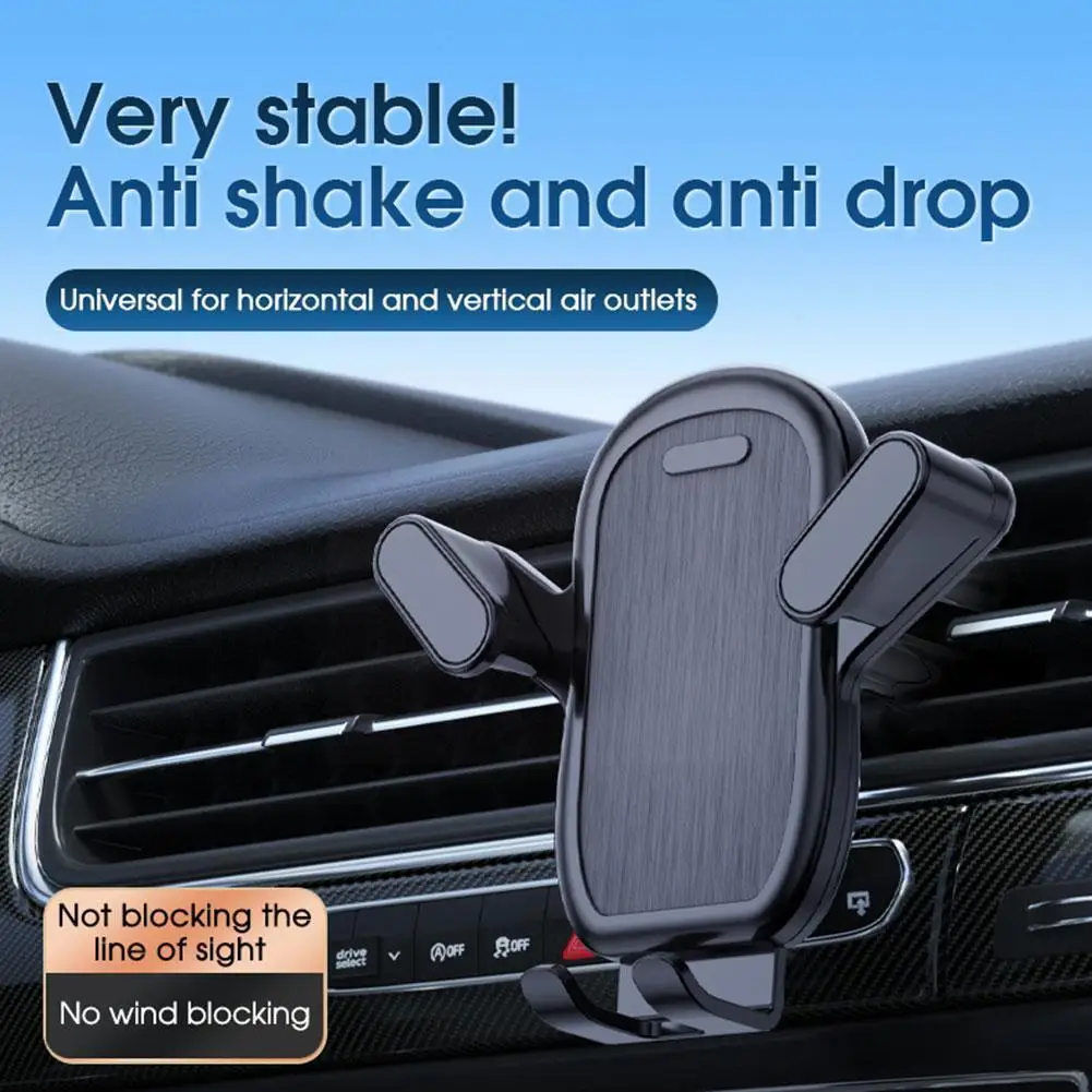 

Universal Car Vent Air Outlet Vehicle-mounted Mobile Phone Holder Fit For All Phones M2c2