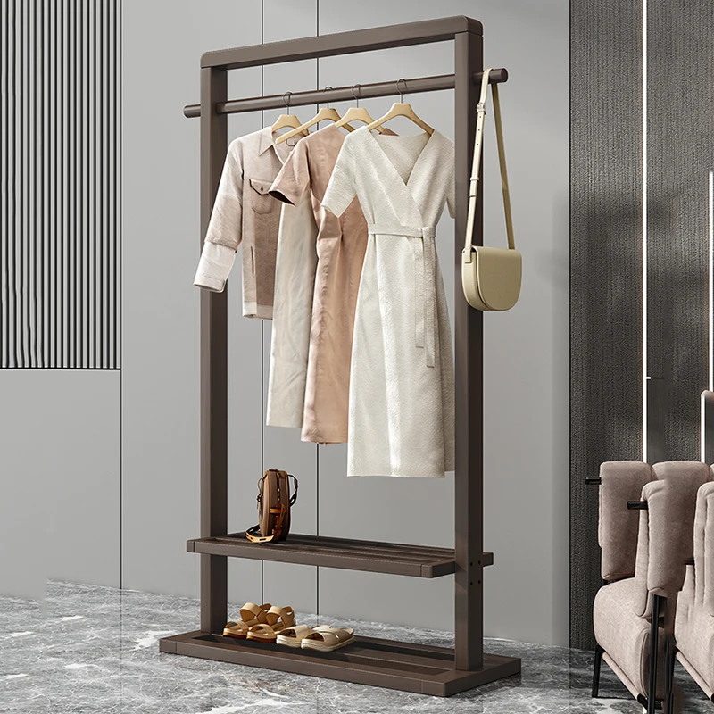 

Boutique Coat Rack Heavy Duty Minimalist Store Bedroom Coat Rack Bamboo Modern Stand Sklumporte Manteau Modern Furniture Home