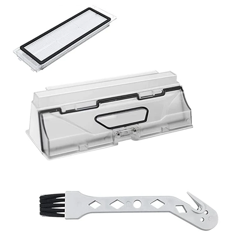 

Vacuum Accessories Kit For Xiaomi T7 Pro S5MAX S6MAX Robot Vacuum Cleaner Replacement Parts Dust Box