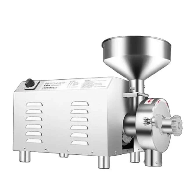 Коммерческий электрический фрезерный станок для специй сухие специи орехи соль