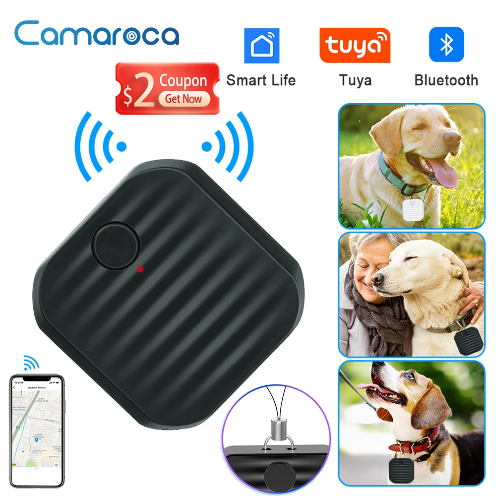 

Умный Bluetooth мини GPS-Трекер Camaroca Tuya, устройство для двухстороннего поиска, с функцией защиты от потери