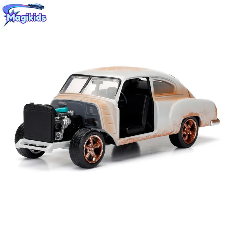 

Модель автомобиля из металлического сплава в масштабе 1:24 Chevy Fleetline, детская коллекционная игрушка, подарок J5