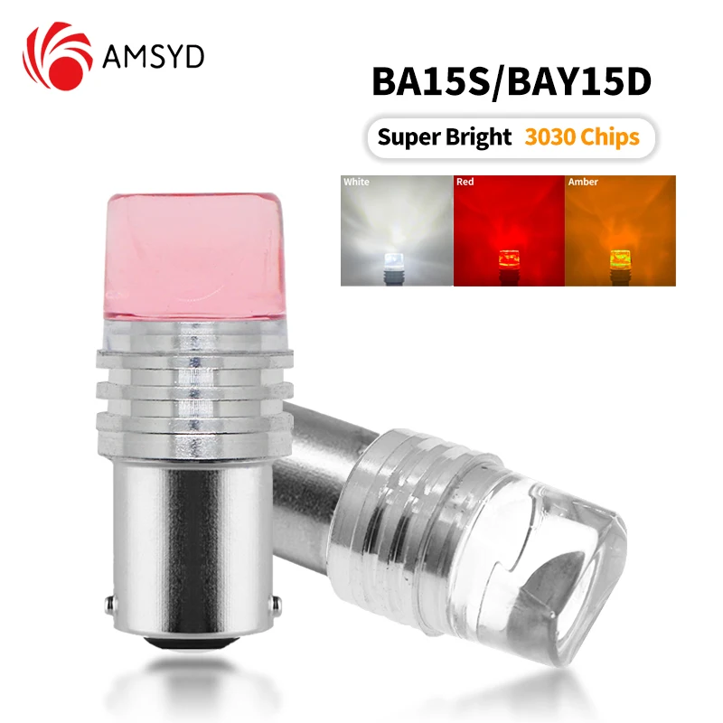 

4 6 8 10 шт. 1157 BAY15D 1156 P21W светодиодный BA15S лампы 3030 9SMD лампа для задних фонарей стоп-сигналов поворота 12 в белый