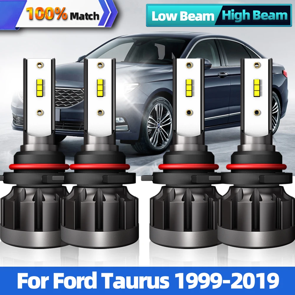 

Canbus LED Headlight Bulbs 40000LM 240W 9005 9006 High Low Beam Car Light 6000K For Ford Taurus 1999-2015 2016 2017 2018 2019