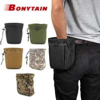 600d nylon portable recycling bag outdoor molle pouch military backpack hanging bag edc gear waist sports hunting tactical bag