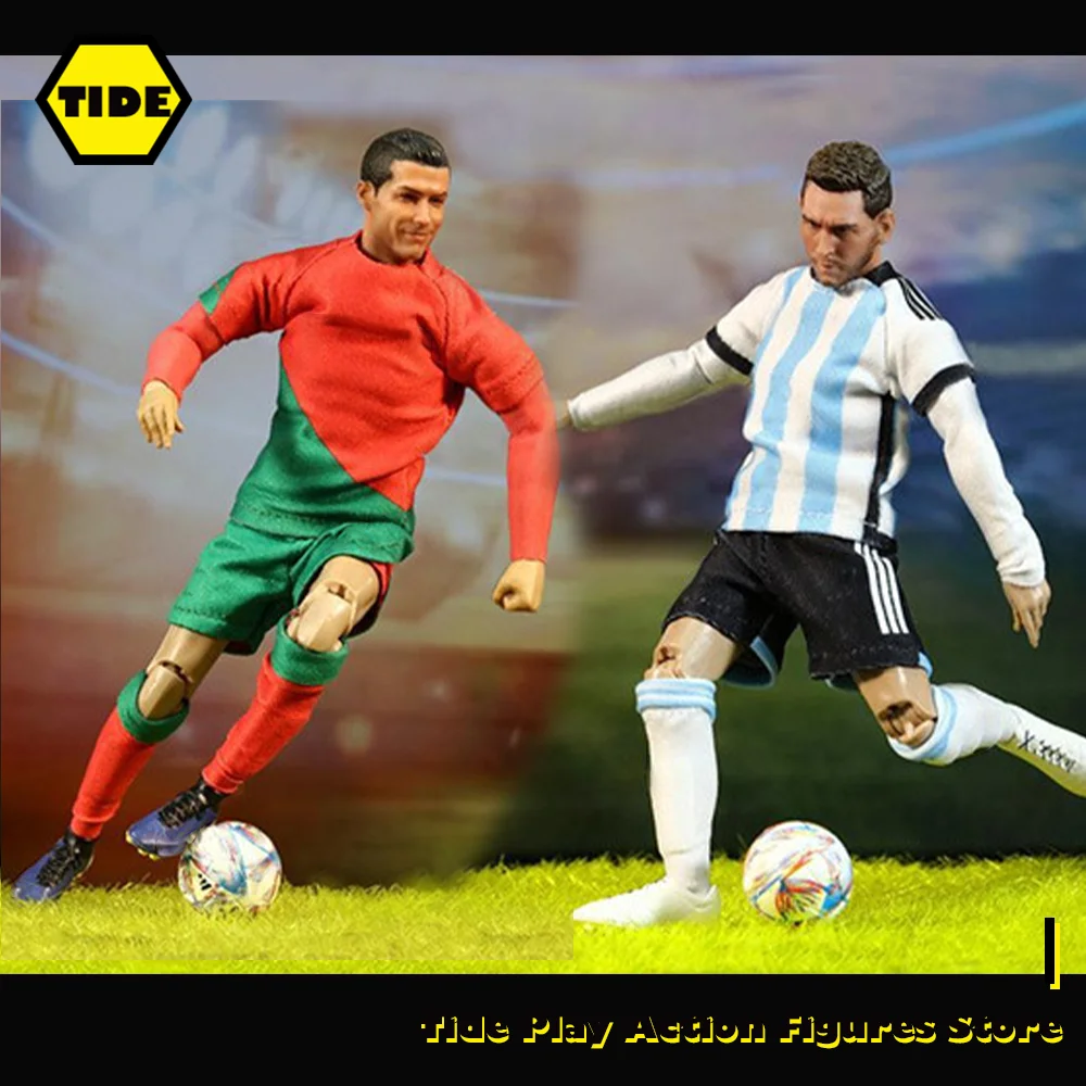 

Mini Sports MS001 MS002 1/12 Male Soldier Footballer Football player Model With Grassland Platform 6" Action Figure Movable Doll