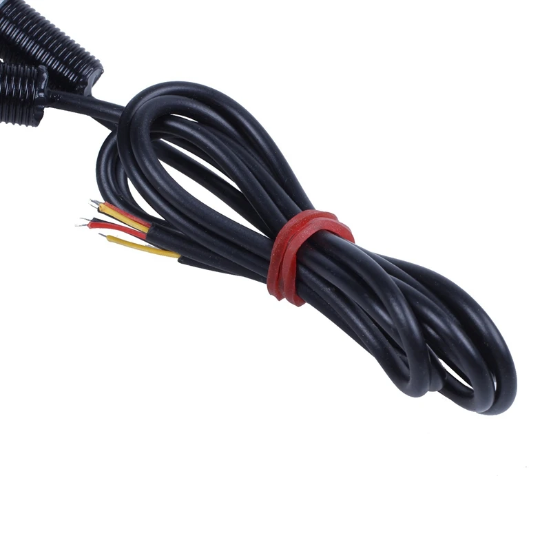 6 шт. Двухцветные светодиодные дневные ходовые огни 4014 12 в 23 мм