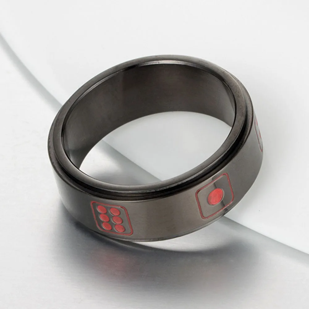 Кольца для сравнения с позолоченными точками |