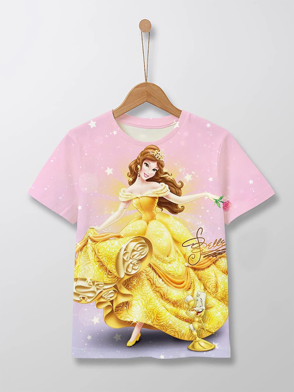 Летняя толстовка Золушки футболка одежда для девочек детская с героями