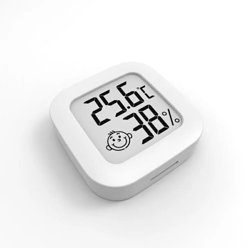 

Комнатный термометр с цифровым ЖК-дисплеем, миниатюрный Измеритель температуры и влажности, комнатный гигрометр