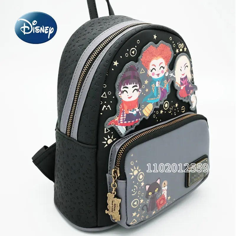 Disney Original New Women's Backpack Luxury Brand Mini Backpack 3D Style High Quality Cartoon Fashion Children's Schoolbag