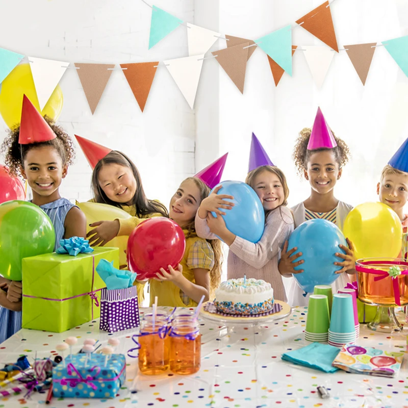 Детский Треугольный Баннер В Скандинавском Стиле 8 2 Фута Подвесная Фетровая