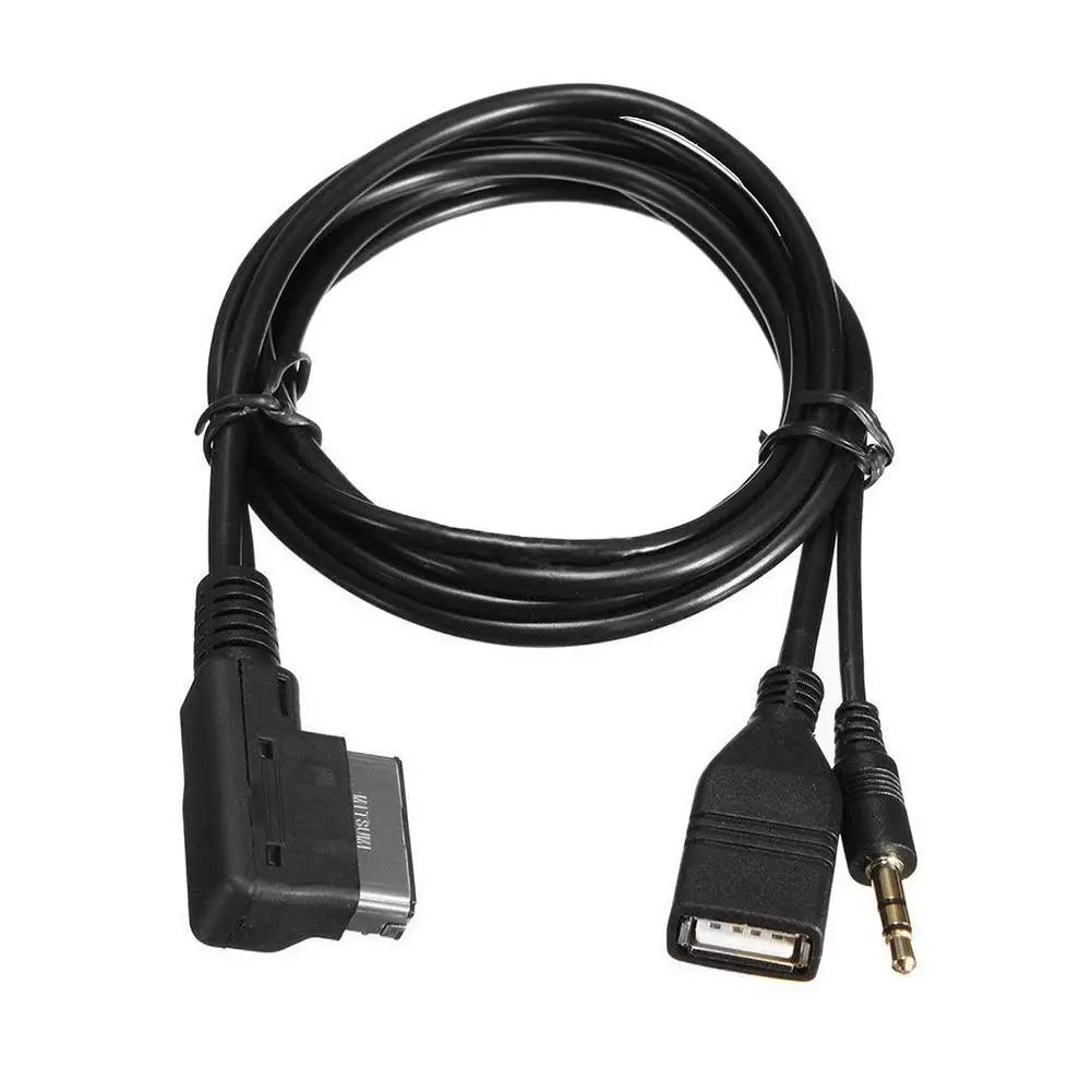 3 5 мм AUX аудио кабель музыкальный MDI AMI MMI интерфейс USB + зарядное устройство для Audi