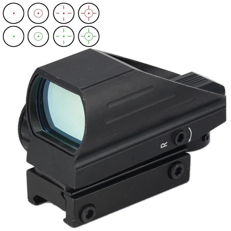 

Red Dot Sight Scope HD103 Tactical Reflex Riflescope Reticle Holographic Projected Sight Hunting 20mm Rail Mount 1MOA