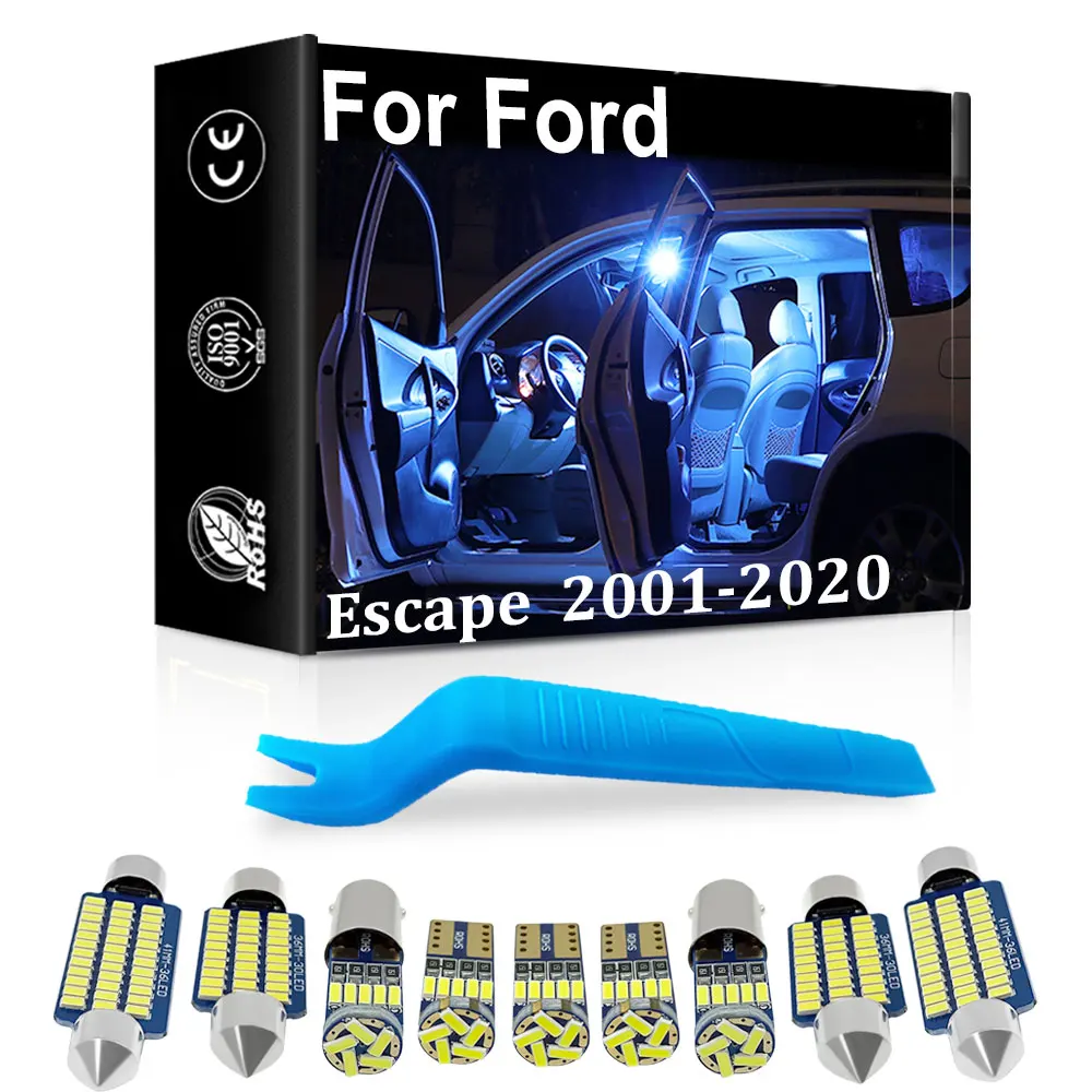 

Vehicle Canbus Interior LED Light For Ford Escape 2001 2008 2009 2010 2011 2012 2014 2015 2016 2017 2018 2019 2020 Indoor Lamp
