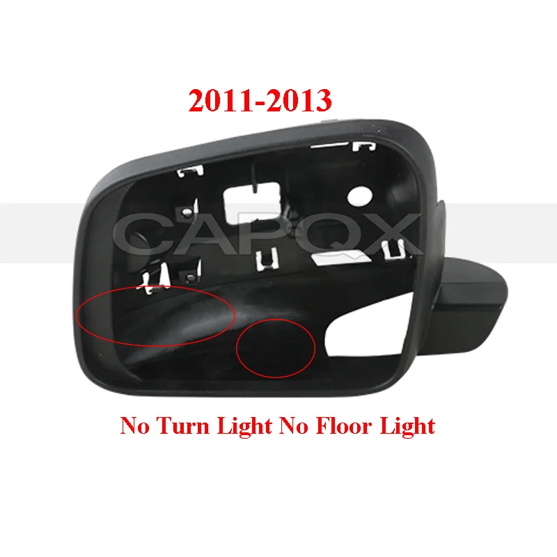 

CAPQX для Jeep Grand Cherokee 2011-2021, крышка зеркала заднего вида, рамка, крышка бокового зеркала, корпус, зеркальное стекло, поворотный светильник