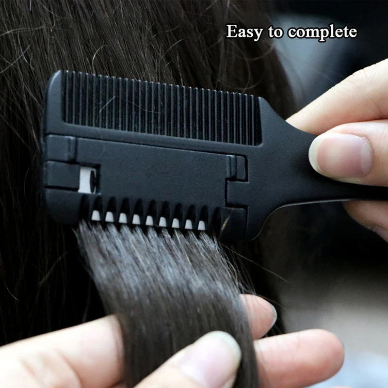

1 шт. парикмахерская расческа для стрижки домашний утолщенный нож для стрижки волос однотонный устойчивый удобный парикмахерский инструме...