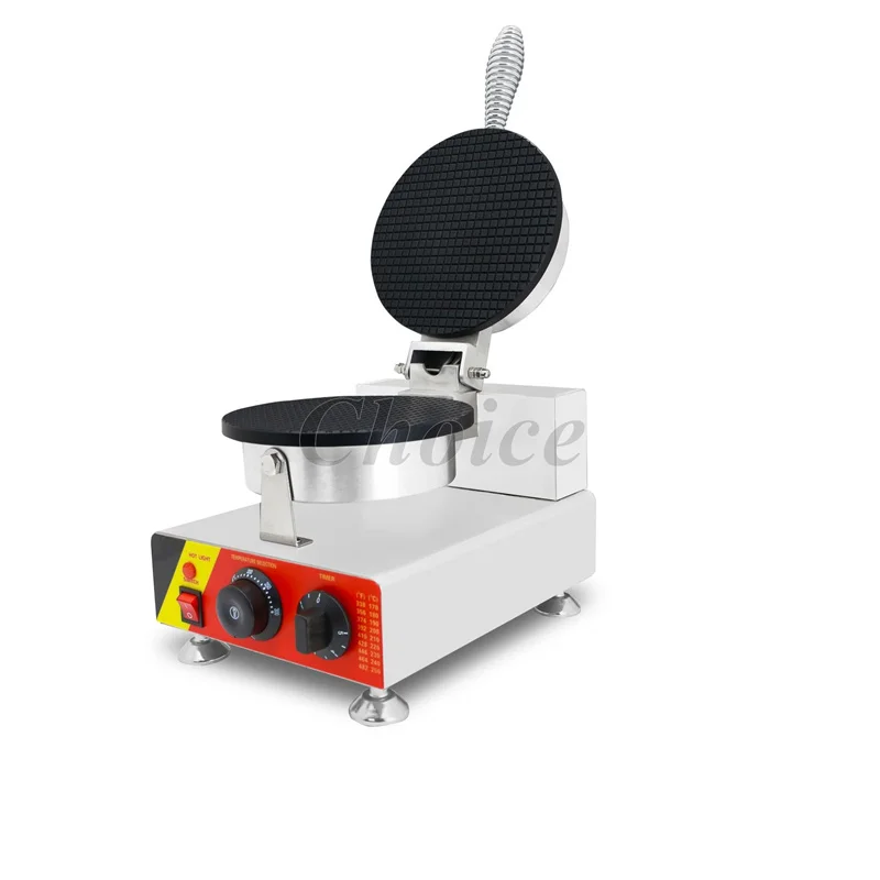 

Commercial Electric Single Head Egg Roll Waffle Cone Baker Maker Waffle Ice Cream Cone Making Machine